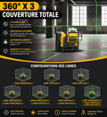 Niveau laser DEWALT 360° PRO